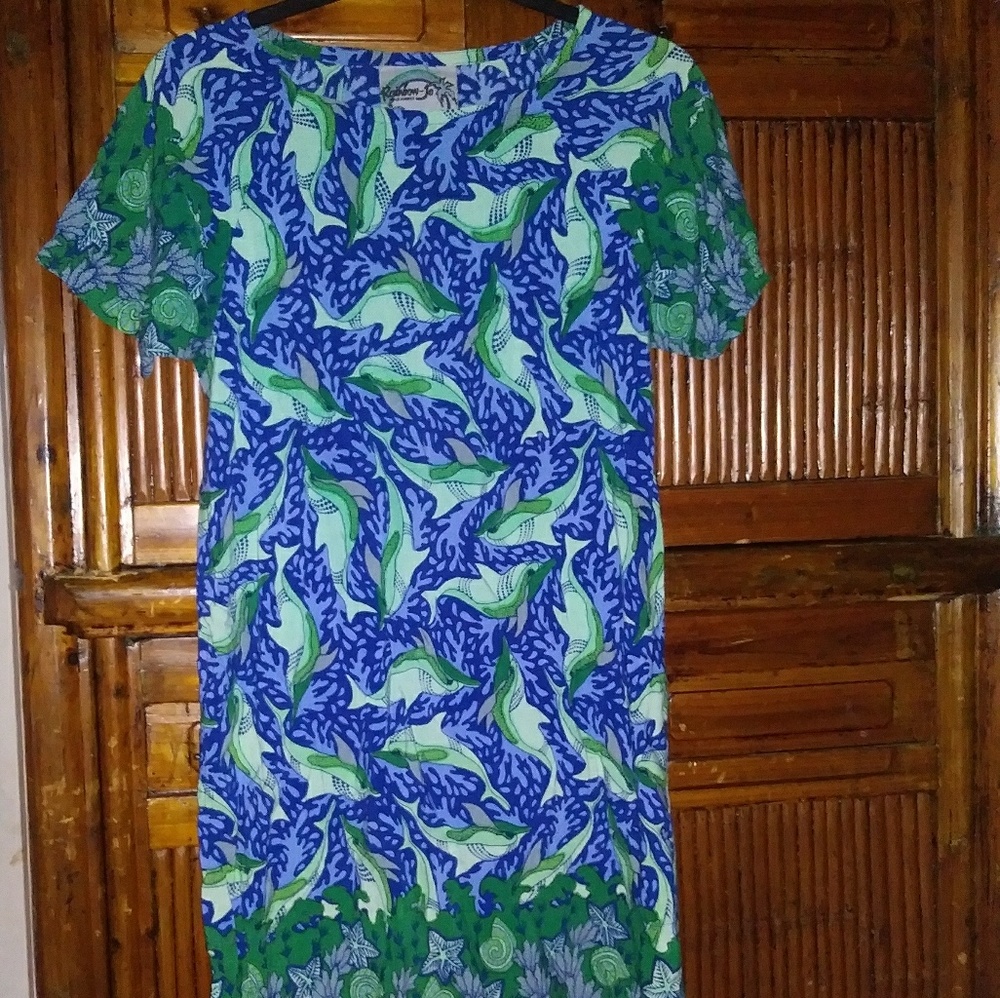 POCKET's!😀 "Rainbow Jo" Dress